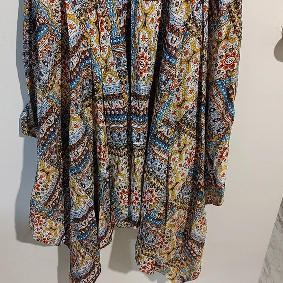 Ladies Shore Drive Plus Size Patchwork Dress - Picture 5 of 10